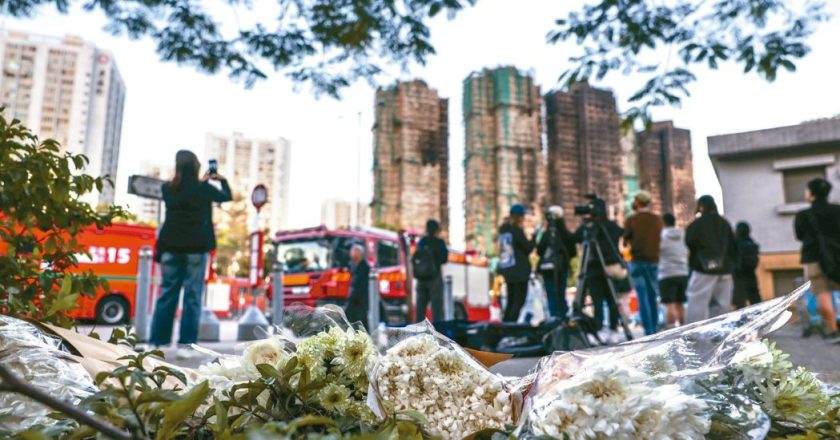 港大火災民安頓…港府稱重建家園前確保災民免費住屋