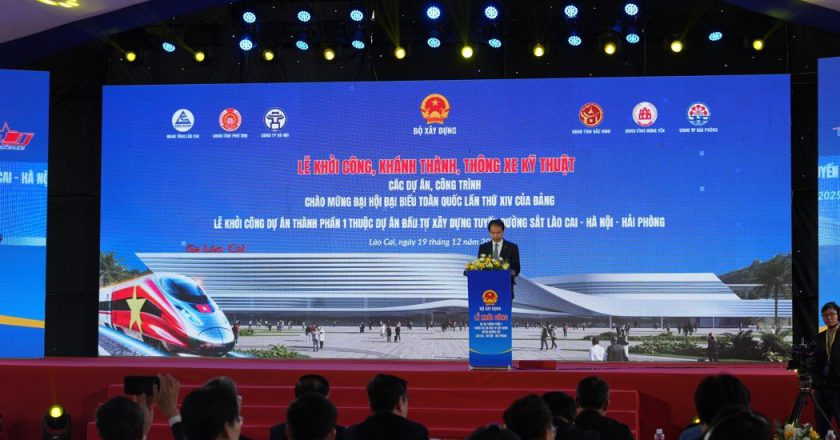 将连结大陆西南与越南北部！越中铁路第1部分工程开工