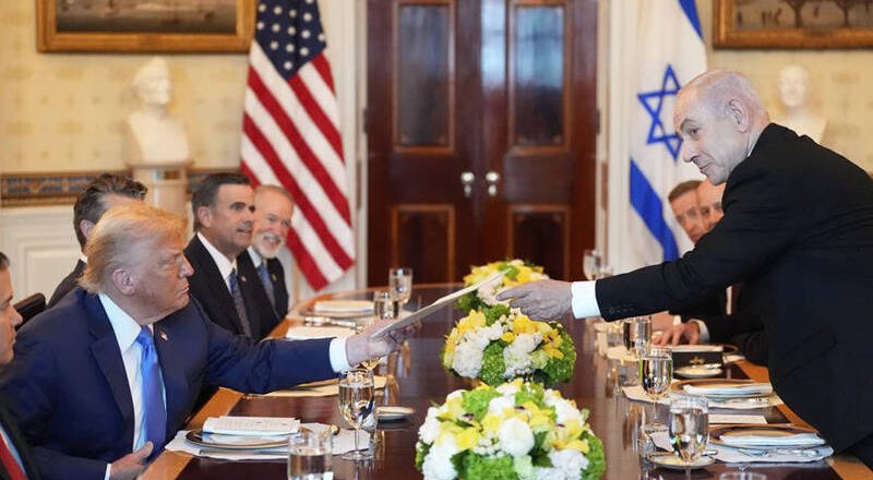 白宫惊喜！纳坦雅胡当面提名川普角逐诺贝尔和平奖