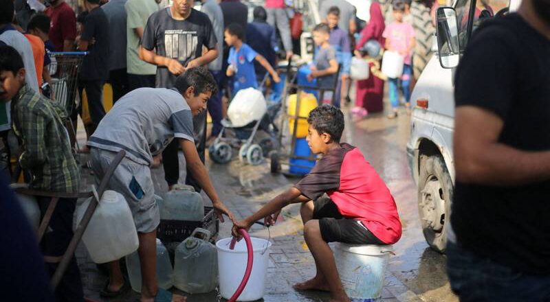 加萨多名儿童取水被炸死   以军承认飞弹「技术失误」