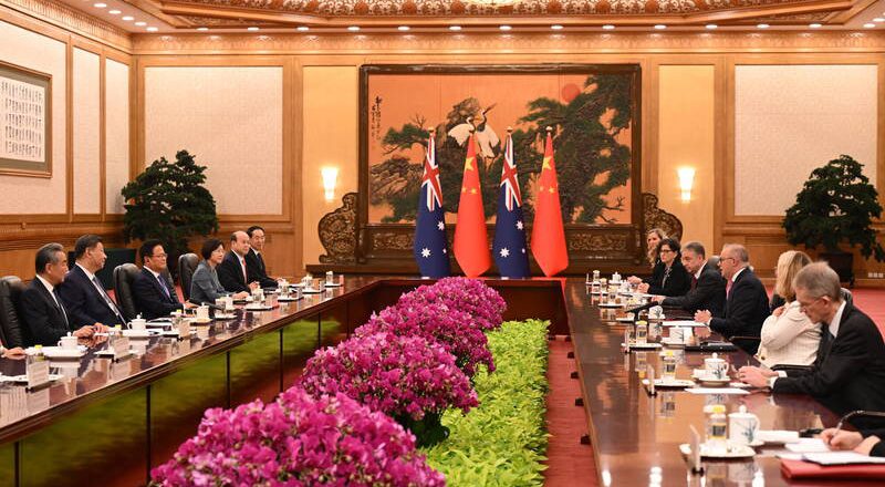 澳总理访中蒙阴影！多名澳记者遭中共保安包围 限制行动逼交影像