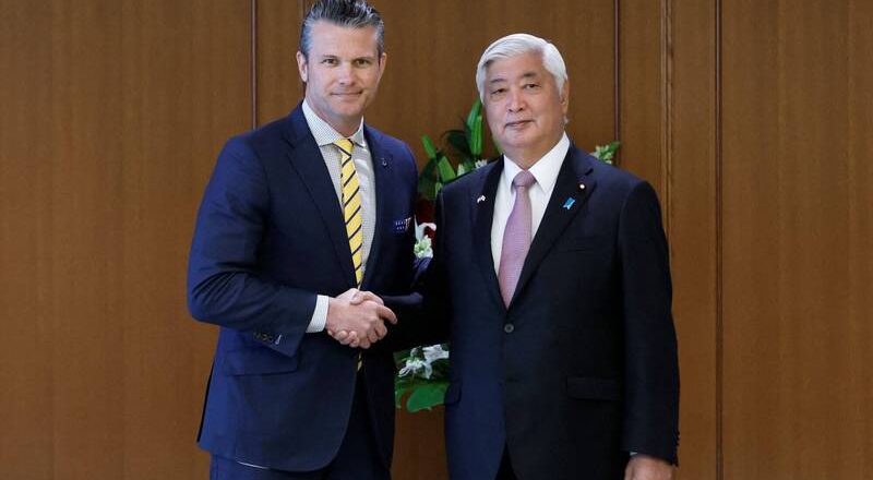 美要求对台海冲突表态 日防相重申台海和平重要性