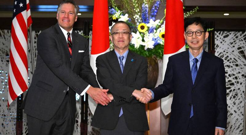 日美韓3國副外長會議 確認維護台海和平重要性