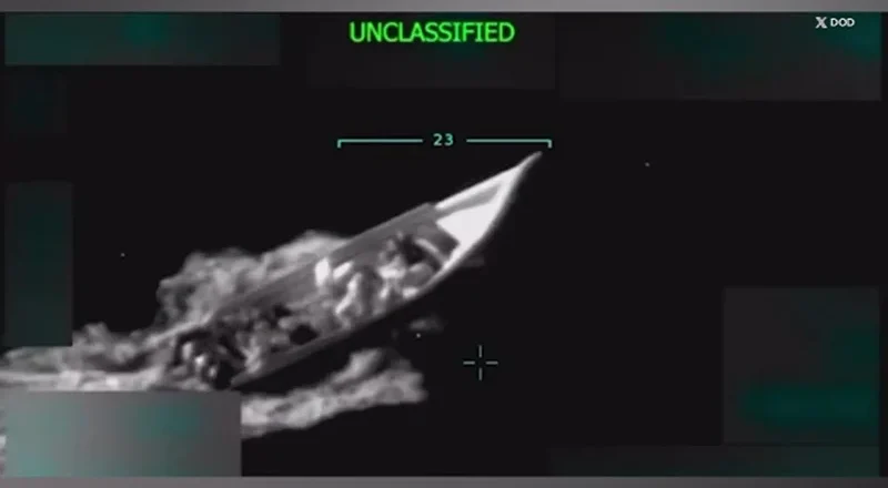 美軍將領承認：被美軍二次打擊的販毒船非駛向美國