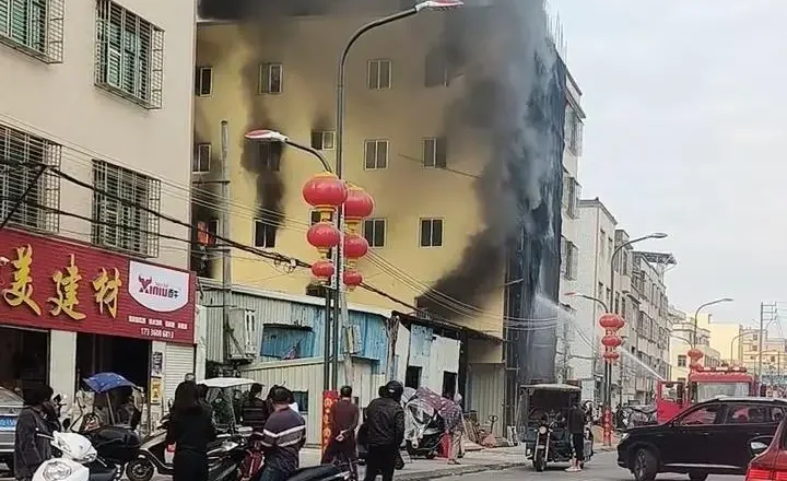 12人因大火遇難次日，汕頭潮南區再次發生火災
