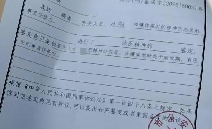 92歲老人及保姆家中遭鄰居殺害 嫌犯被鑒定精神分裂