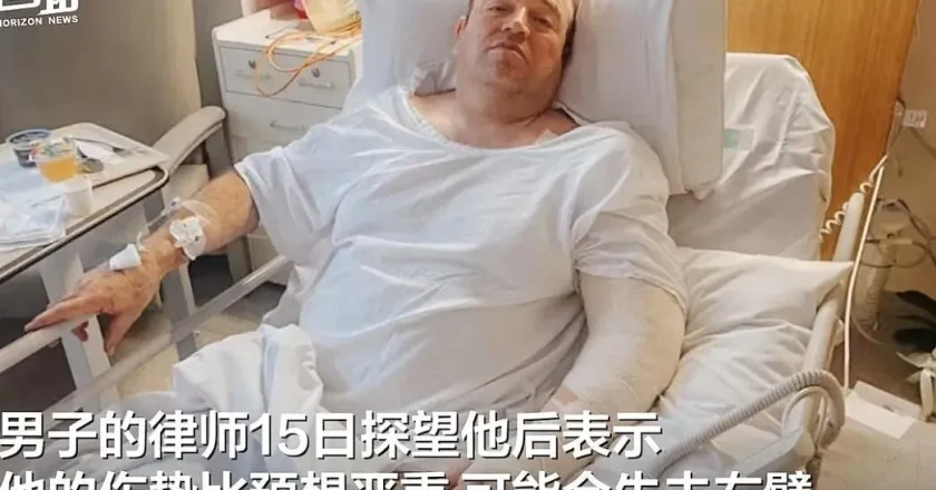 悉尼奪槍俠行動前遺言曝光 傷勢嚴重 或失去左臂