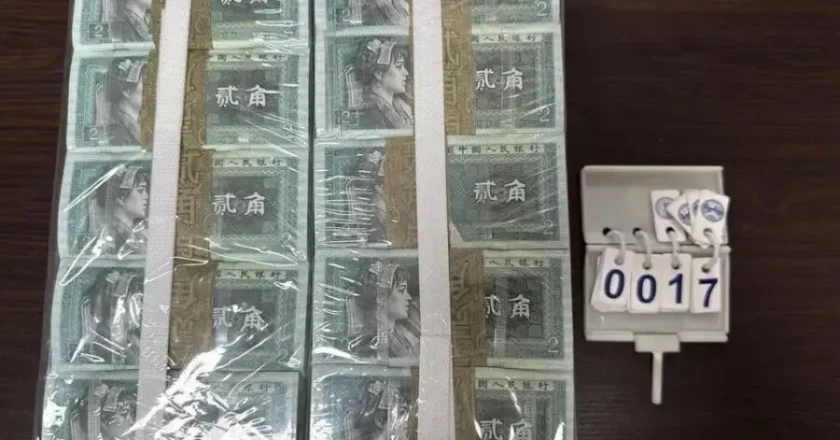 貪官名下贓物被拍賣：105捆絕版2元紙幣